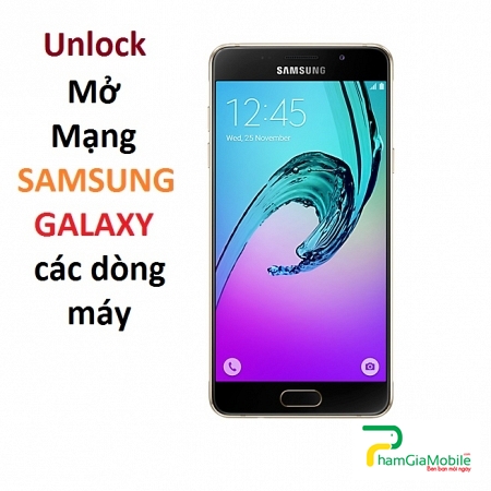 Mua Code Unlock Mở Mạng Samsung Galaxy A5 2016 Uy Tín Tại HCM